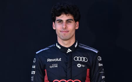 Gabriel Bortoleto na F1 2026 pela Audi (Foto: WILLIAM WEST / AFP)