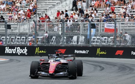 Charles Leclerc no GP de Miami pela F1 2026 (Foto: CHARLY TRIBALLEAU / AFP)