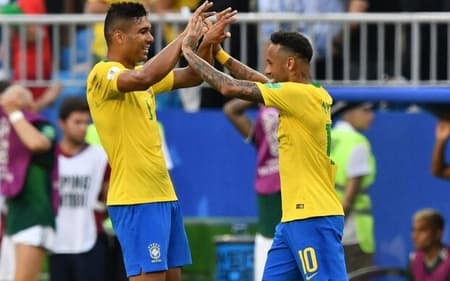 Neymar e Casemiro