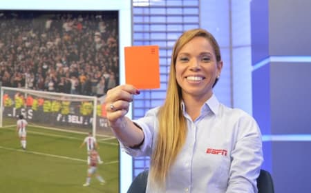 Renata Ruel analisou polêmica em Fluminense x La Guaira (Foto: Divulgação/ESPN)