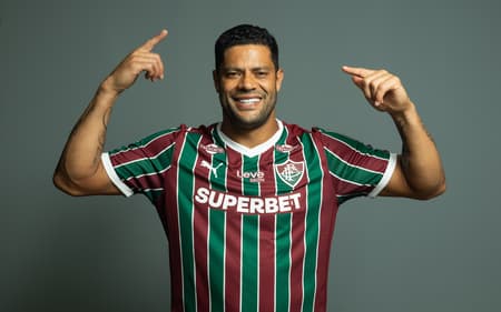 Hulk foi anunciado pelo Fluminense (Foto: Marina Garcia/ Fluminense FC)
