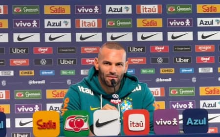 Weverton, goleiro da Seleção Brasileira (Foto: Lucas Bayer/Lance!)