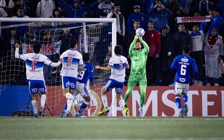 Otávio em Católica x Cruzeiro (Foto: Gustavo Aleixo/Cruzeiro)
