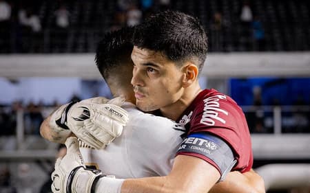 Gabriel Brazão chegou ao Santos no início de 2024 para a disputa da Série B. (Foto: Raul Baretta/ Santos FC)