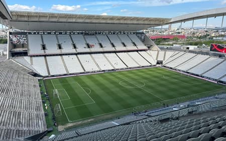 A Neo Química Arena é o palco do Derby entre Corinthians e Palmeiras pela 11ª rodada do Brasileiro