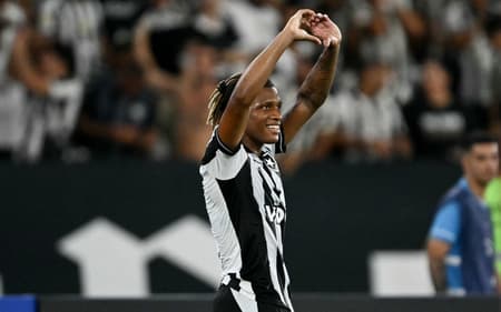 Danilo comemorando gol pelo Botafogo (Foto: Mauro Pimentel / AFP)