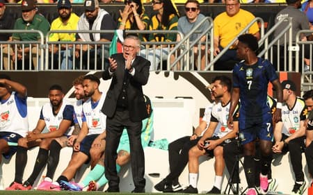 Carlo Ancelotti realizou 4 modificações no segundo tempo. (Foto: Kirk Irwin / GETTY IMAGES NORTH AMERICA / Getty Images via AFP)