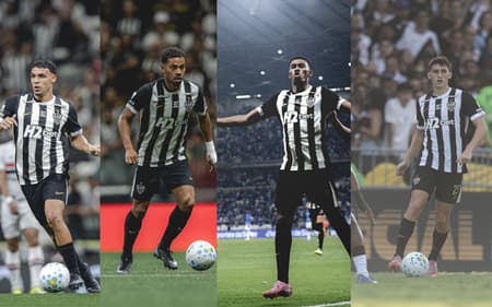 Balanço contratações Atlético (Fotos: Pedro Souza / Atlético)