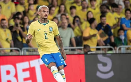 Wesley em ação pela Seleção Brasileira. (Foto: Reprodução)