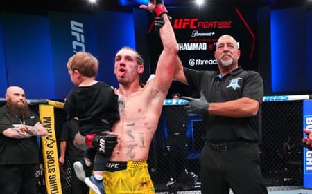 Brendan Allen vence Edmen Shahbahzyan no UFC Vegas 118 (Foto: Divulgação/ UFC)