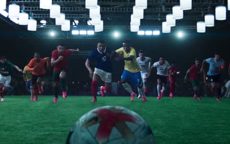 Comercial da Nike reuniu Vini Jr, Cristiano Ronaldo e Mbappé