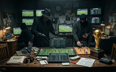 Especialista vê baixo risco de manipulação em jogos da Copa do Mundo (Imagem gerada por IA)