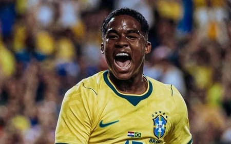 Endrick está na pré-lista da Seleção Brasileira