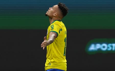 Paulinho, atacante do Palmeiras