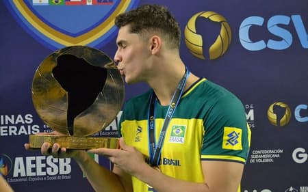 Leo Lukas, novo namorado de Julia Kudiess, foi campeão da Copa América em 2025 (Foto: Reprodução/ Instagram)