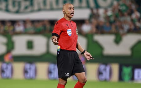 Wilton Pereira Sampaio durante um jogo do Campeonato Braileiro