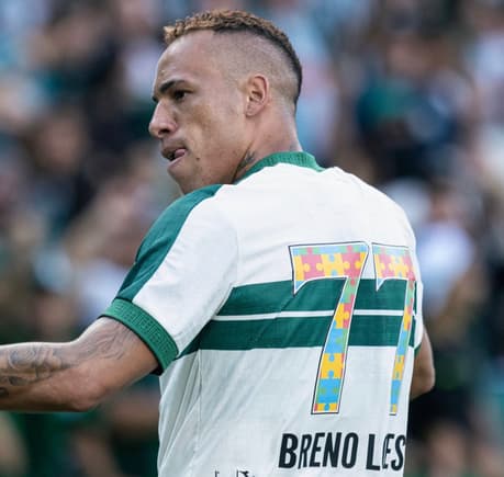 Breno Lopes comemora gol (Foto: JP Pacheco / Coritiba)