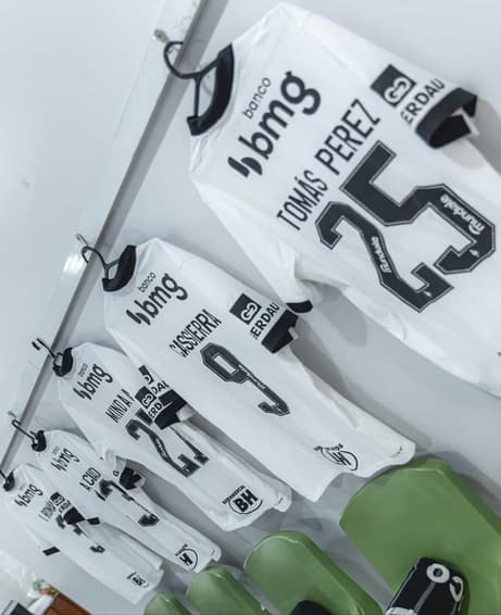 vestiário pronto no independencia (Foto: Pedro Souza / Atlético)