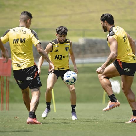 Treinamento na cidade do Galo (Foto: Pedro Souza / Atlético)