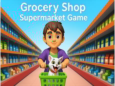 Jogo Grocery Shop: Supermarket Game