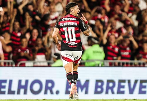 Arrascaeta comemora gol do Flamengo contra o Sport (Foto: Gilvan de Souza/Flamengo)