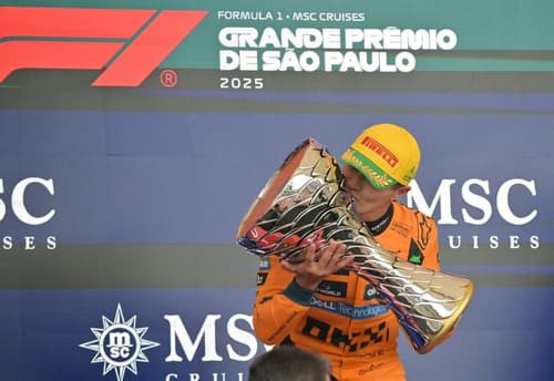 F1 Norris domina e vence o GP Brasil; Bortoleto bate na primeira volta
