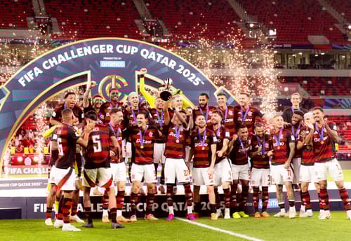 Flamengo conquistou o título da Challenger Cup (Foto: Adriano Fontes/Flamengo)