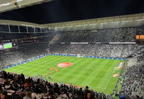 Neo Química Arena recebe jogo de ida da final da Copa do Brasil entre Corinthians e Vasco (Foto: Pedro Cobalea / Lance)