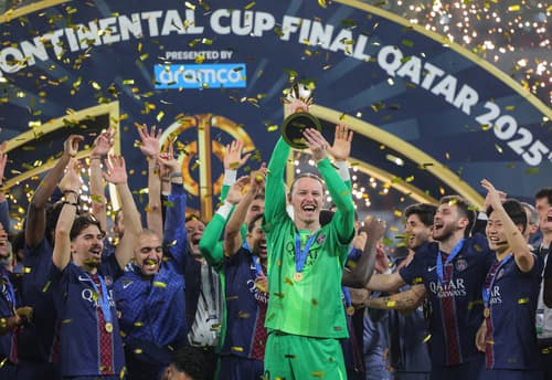 PSG conquista o título do Mundial (Foto: Karim Jaafar / AFP)