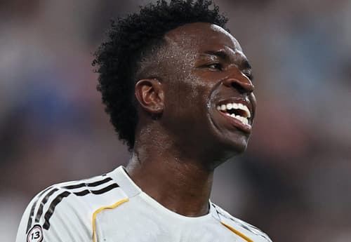 Vini Jr em ação pelo Real Madrid (Foto: Fadel Senna/AFP)