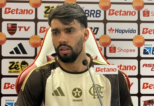 Apresentação de Paquetá no Flamengo AO VIVO (Foto: Pedro Werneck / Lance!)