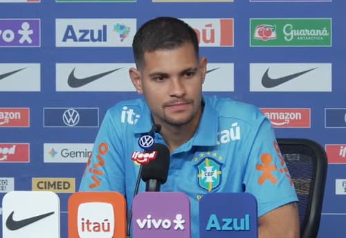 Bruno Guimarães, da Seleção Brasileira, em entrevista antes da Copa