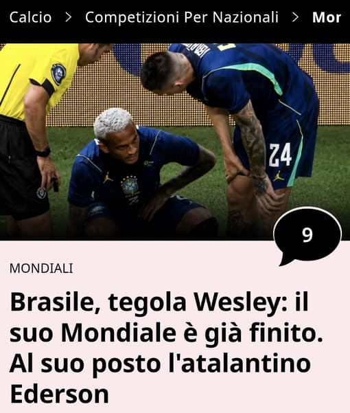 Publicação da Gazzeta dello Sport (Foto: Reprodução)