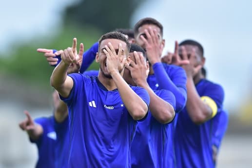 Cruzeiro vence na estreia da Copinha 2024 (Foto: Reprodução/ X)