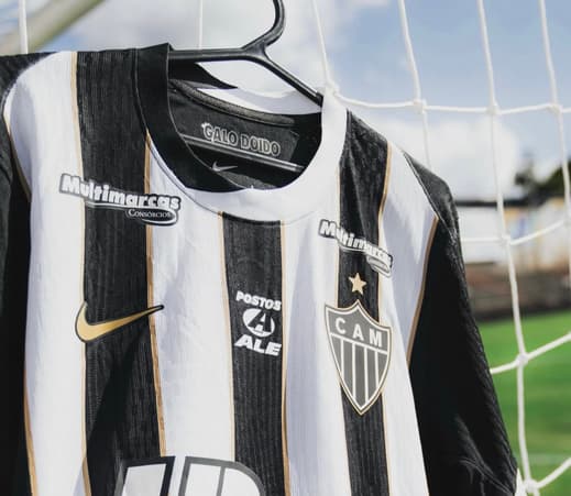 Camisa do Atlético (reprodução Atlético)
