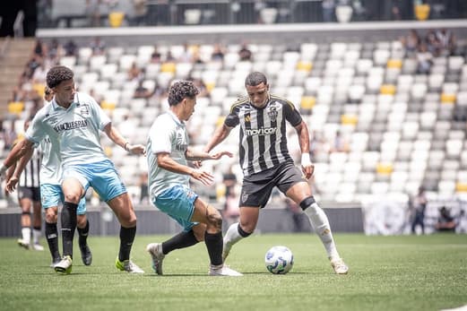 Cauã Soares em Atlético x Grêmio pela final do brasileiro sub-17 (Foto: Rafael Leandro / Atlético)