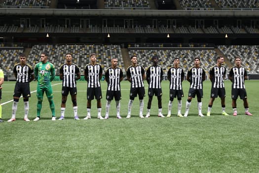 Jovens da base do Atlético (Foto: Daniela Veiga / Atlético)