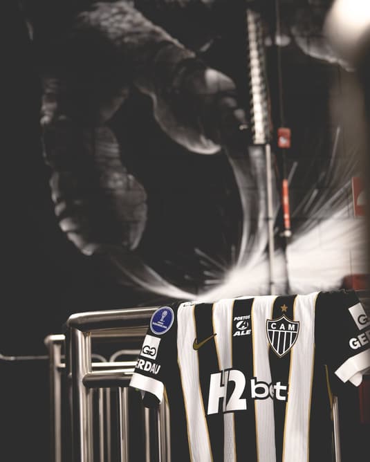 camisa pra Atlético x Juventud (Foto: Pedro Souza / Atlético)