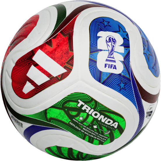 Trionda é a Bola da Copa do Mundo 2026; Homenagem aos países anfitriões (Foto: Reprodução/Adidas)