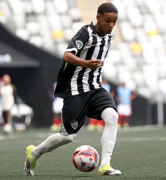 Gabriel Veneno pelo Atlético sub-17 (Reprodução instagram jogador)