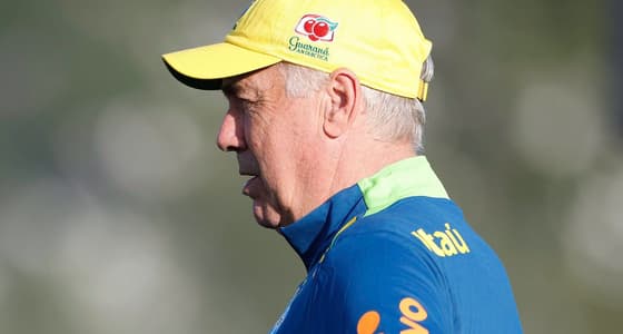 Ancelotti treino Seleção Brasileira