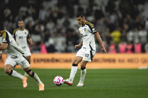 Fausto Vera em Atlético x Corinthians (Foto: Pedro Souza / Atlético)