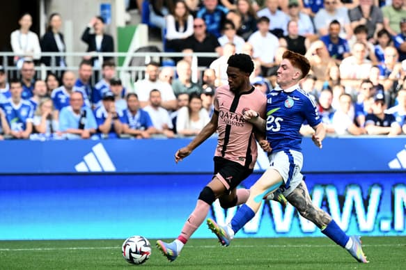 Strasbourg X PSG (Foto: SEBASTIEN BOZON / AFP)
