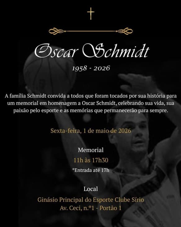 Divulgação do Memorial em homenagem a Ocsar Schmidt (Foto: Divulgação/Assessoria)