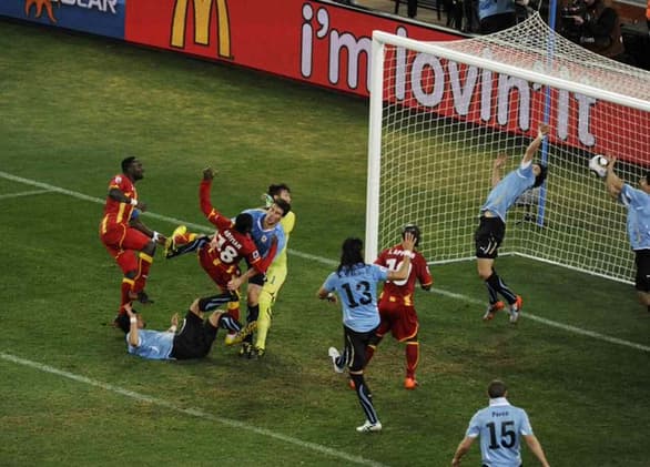 Uruguai terminou a Copa de 2010 na quarta colocação (Foto: Reprodução / Internet)