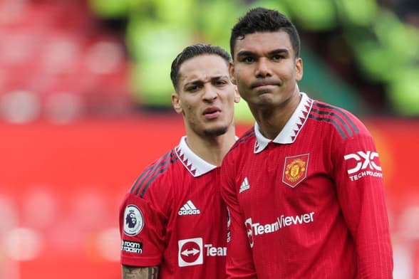 Manchester United - Antony e Casemiro