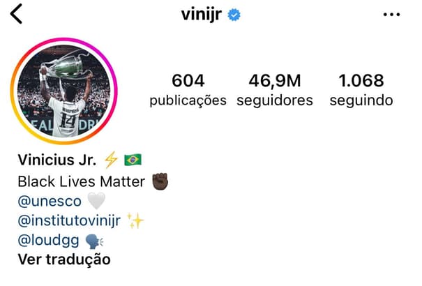 postagem vini jr