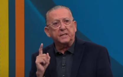 Galvão Bueno desabafa sobre situação de Pedro no Flamengo (Foto: Reprodução Band)