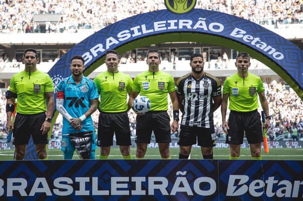 Atlético x Santos 2025 (Foto: Pedro Souza / Atlético)