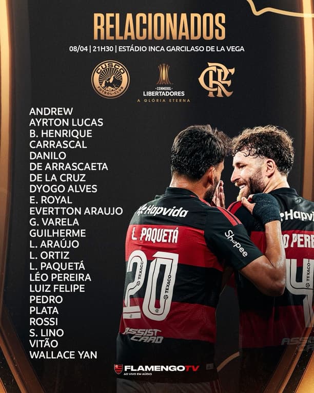 Relacionados Flamengo Cusco Libertadores